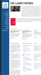 Mobile Screenshot of drlarryrosen.com