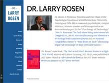 Tablet Screenshot of drlarryrosen.com
